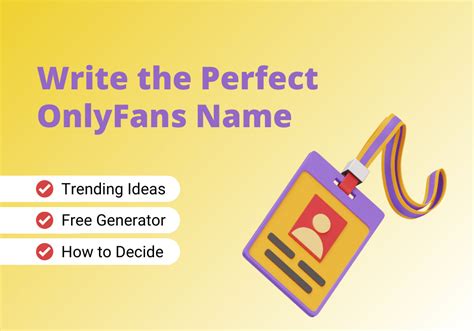 onlyfans sign in with username|OnlyFans Names: Generator and 569 Trending Ideas